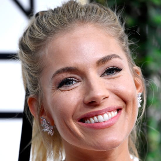 Sienna Miller Makeup and Hair at the 2017 Golden Globes