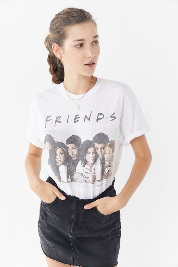 Urban Outfitters Friends Milkshake Crew-Neck Tee