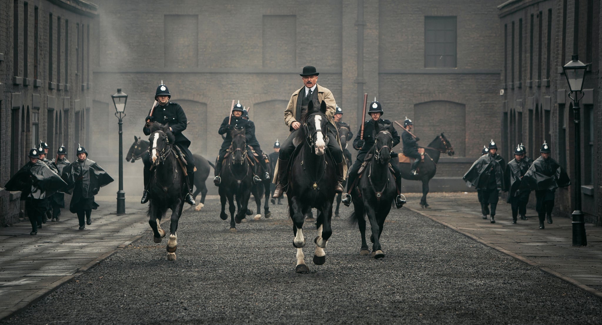 PEAKY BLINDERS, center: Sam Neill, (Season 1, 2013). Netflix/courtesy Everett Collection