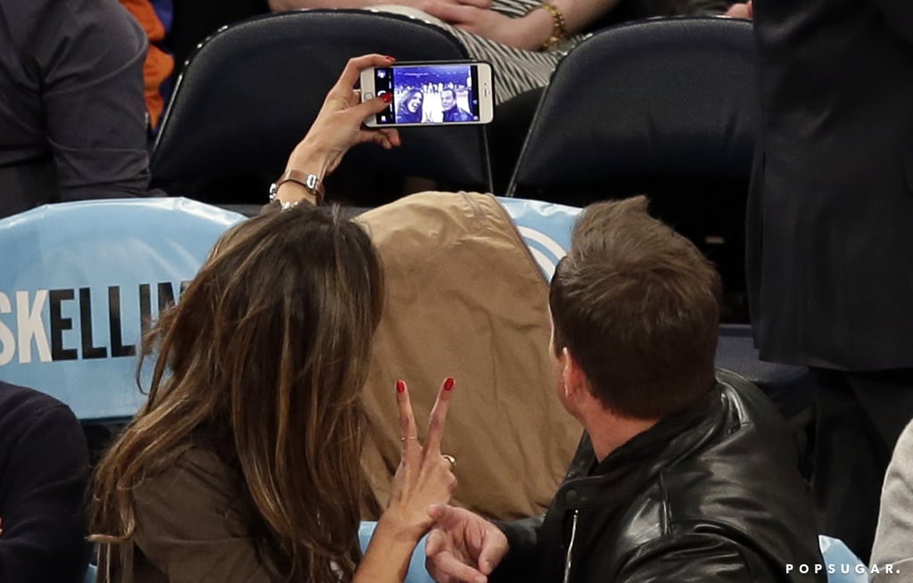 Alessandra Ambrosio and Will Arnett at Knicks Game | Photos