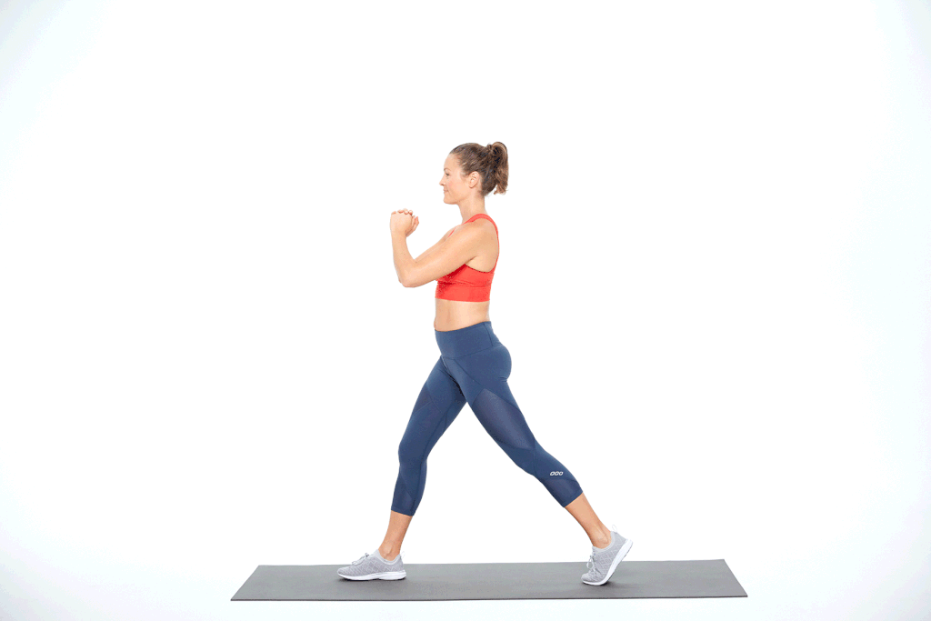 How to Do a Split Lunge POPSUGAR Fitness