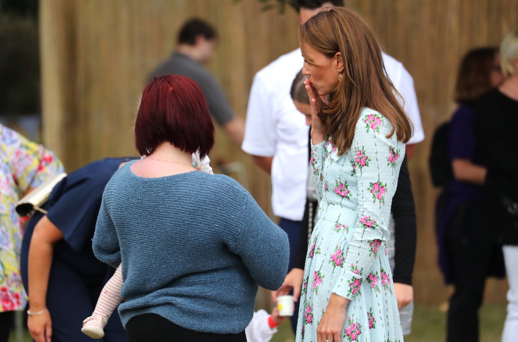 Kate Middleton Visits Back to Nature Garden at RHS Wisley