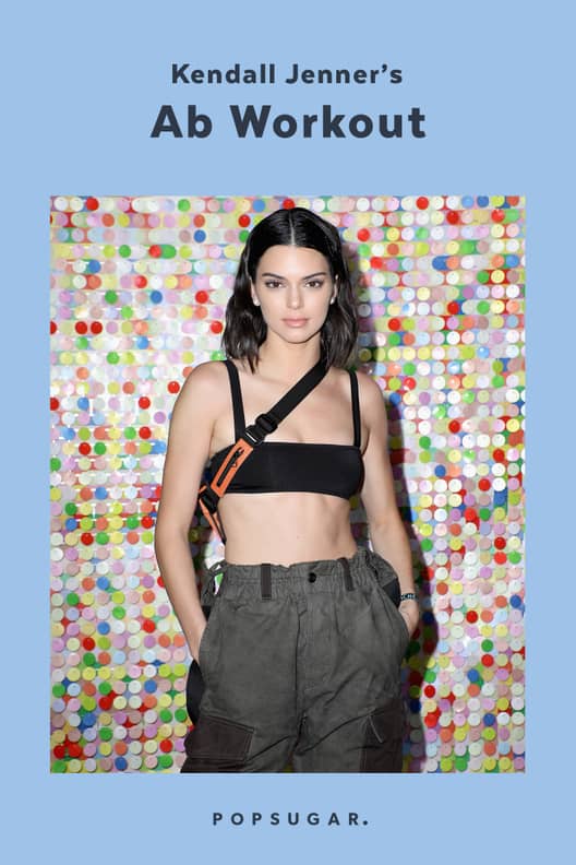 Single Leg Lift Crunch, The Easy 4-Move Workout to Get Abs Just Like  Kendall Jenner's