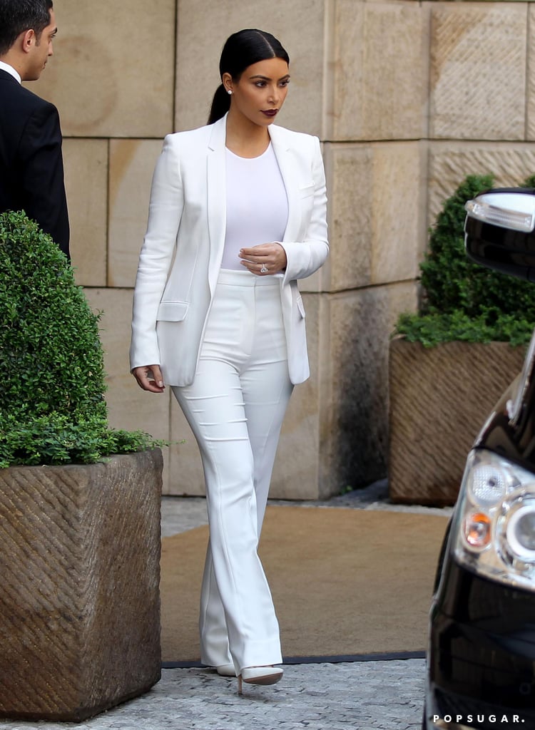 Kim and Kanye Attend a Wedding in Prague During Honeymoon