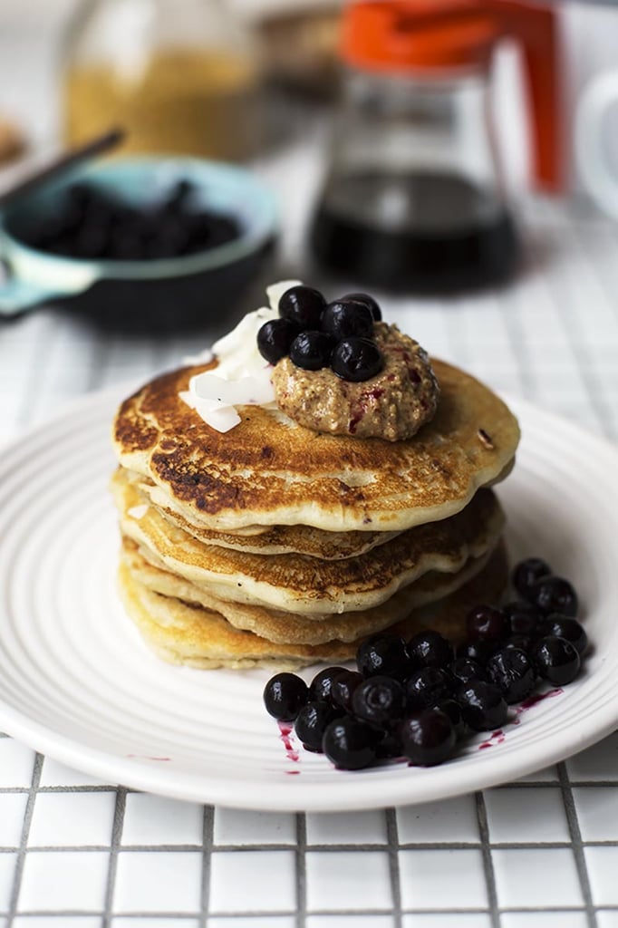 Vegan Coconut Pancakes Vegan Pancake Recipes POPSUGAR Fitness Photo 9