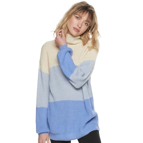 Popsugar Oversized T-Neck Sweater