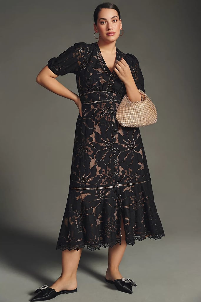 Black Dress For Funeral: Anthropologie The Ophelia Dress