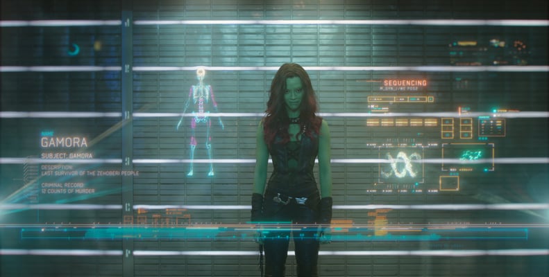 Gamora From Guardians of the Galaxy