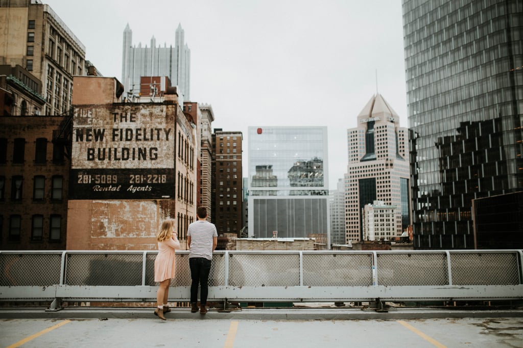 Rooftop Engagement Shoot