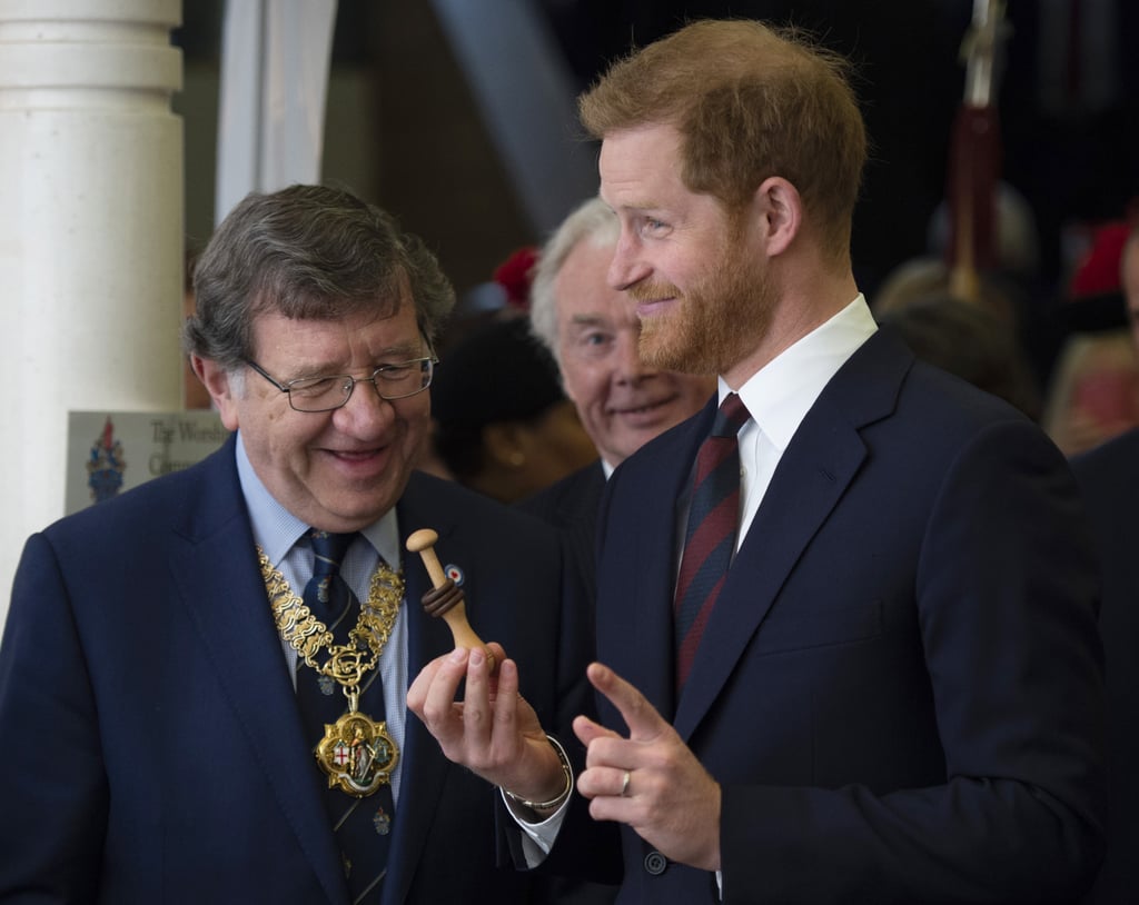 Prince Harry at Lord Mayor's Big Curry Lunch April 2019