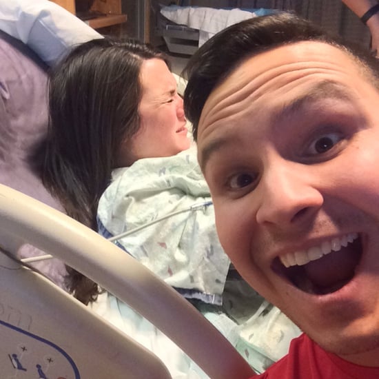 Dad Takes Selfie While Wife Is Giving Birth