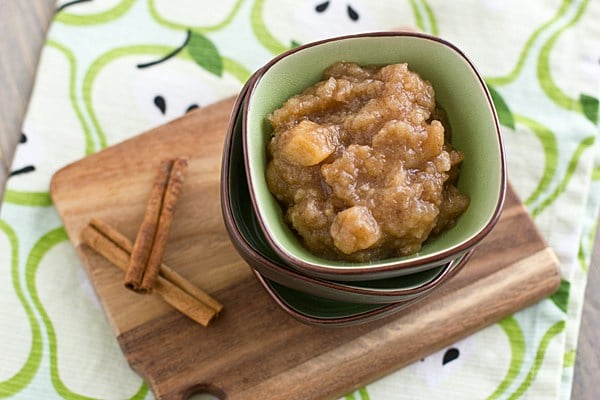 Chai-Spiced Pear Applesauce