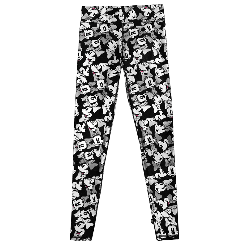 Minnie Mouse Bows on Bows Tall Band Leggings