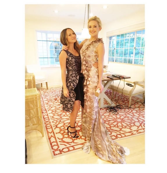 The actress attended the show with her close friend, jewelry designer Jennifer Meyer.
