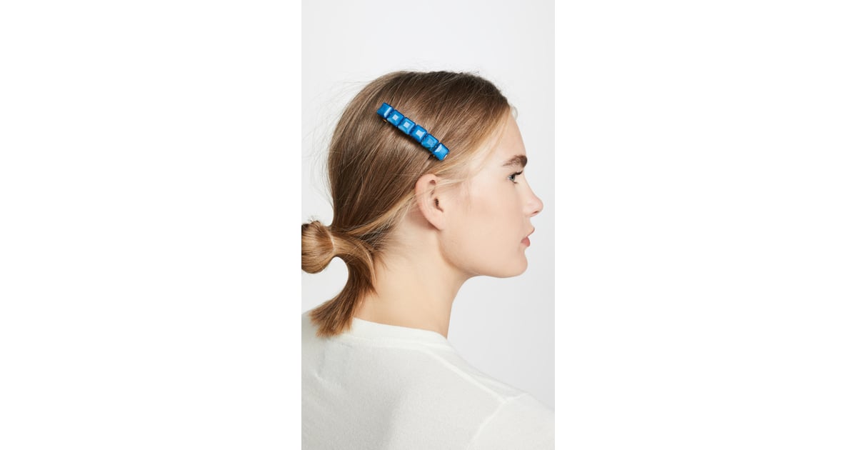 Shashi Azul Barrette The Best Accessories for Zoom Meetings