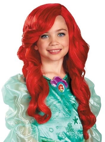 Little Mermaid Ariel Costume Wig