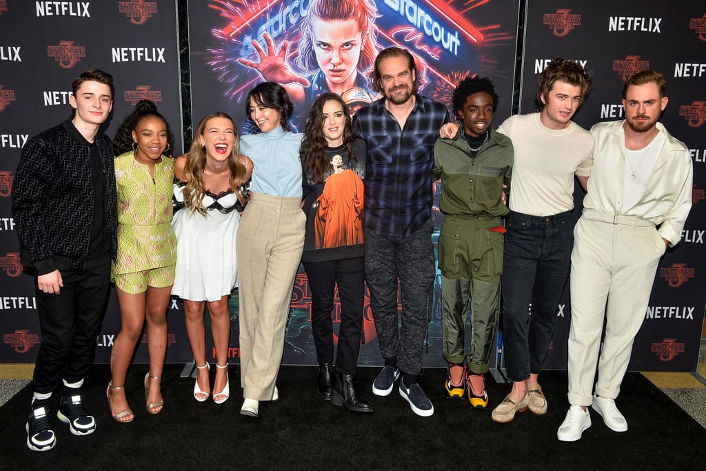 The Stranger Things Cast at Netflix's Stranger Things Season 3 Screening