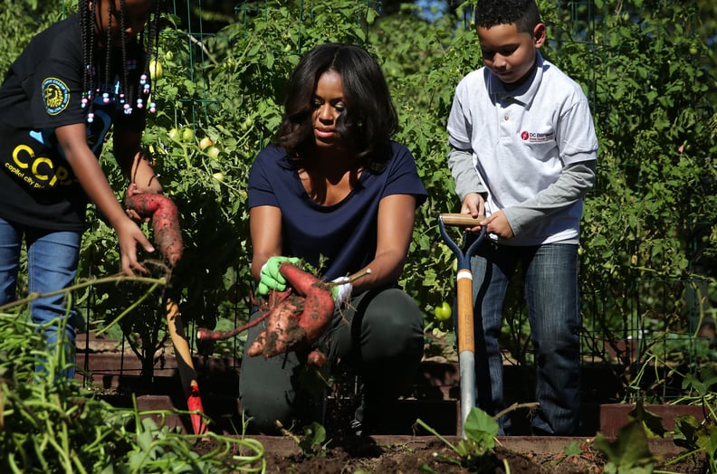 When She Made the White House Kitchen Garden a Permanent Space