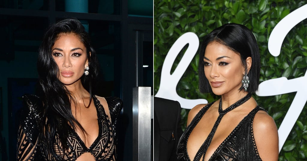 Nicole Scherzinger Blunt Bob at British Fashion Awards 2019