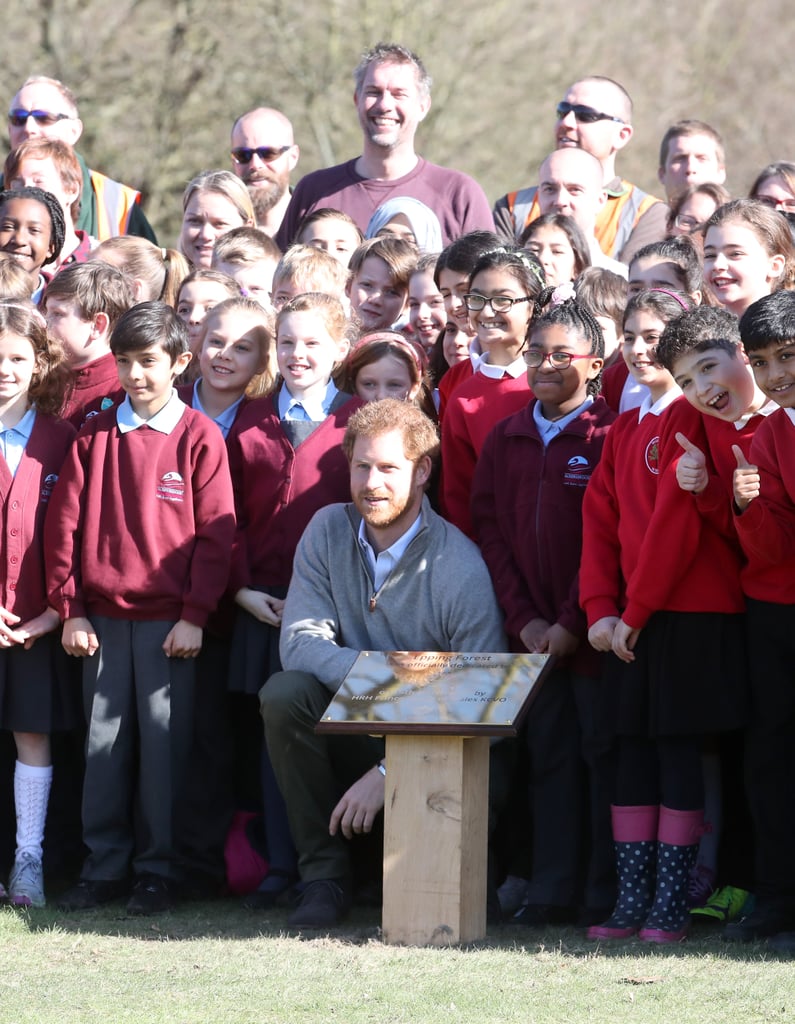 Prince Harry in Epping Forest Photos March 2017