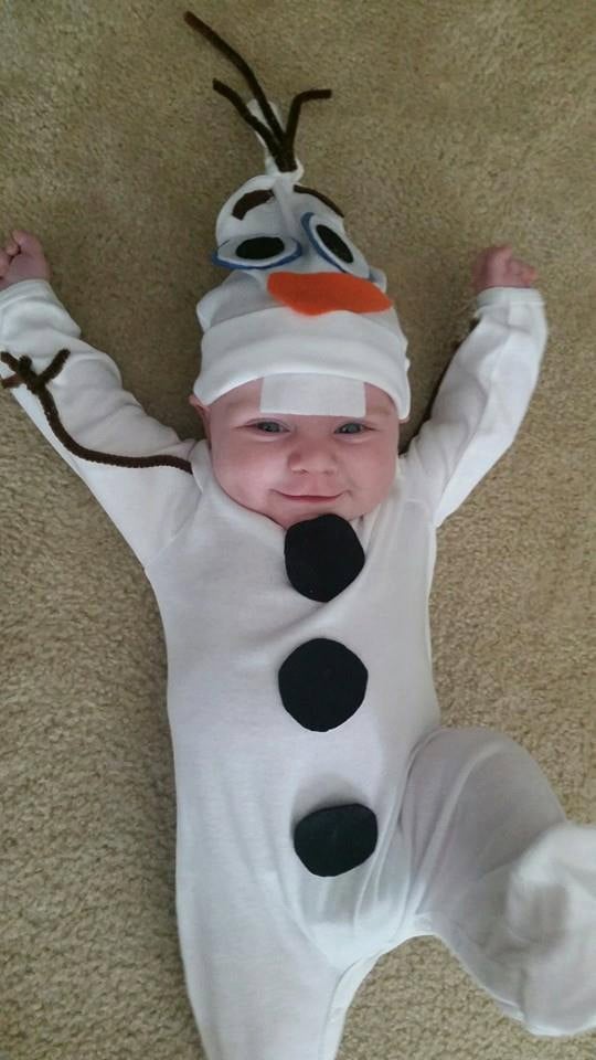 Infant Olaf-lovers, rejoice! This Onesie and Hat Combo ($40) has got your little covered!