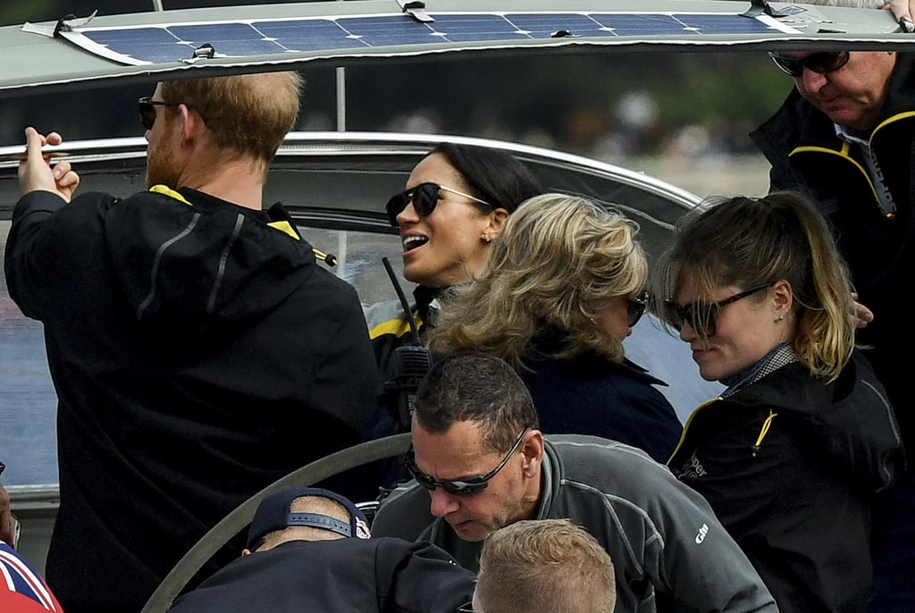 American Sailor Hugs Prince Harry at the Invictus Games 2018