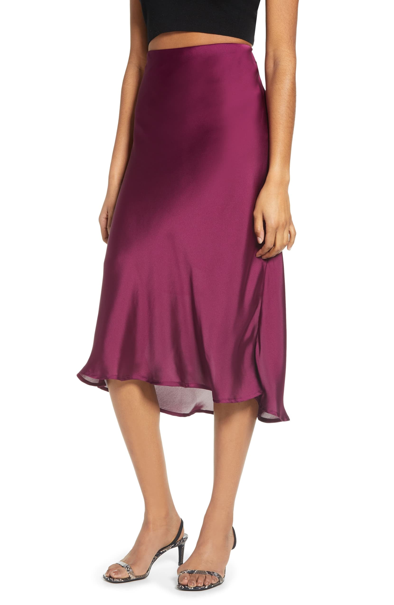 Nordstrom satin skirt Clearance