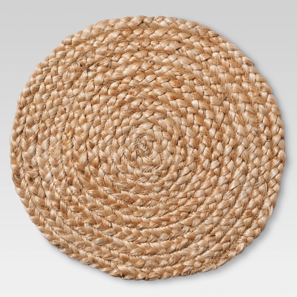 Threshold Natural Jute Braid Mat