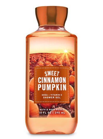Sweet Cinnamon Pumpkin Shower Gel | Bath and Body Works Halloween ...