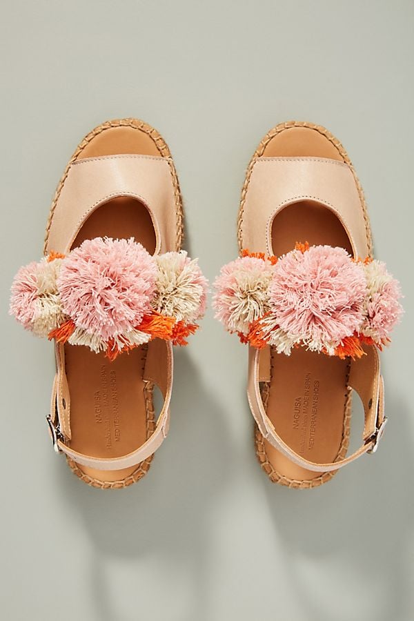 Naguisa Pommed Espadrille Sandals