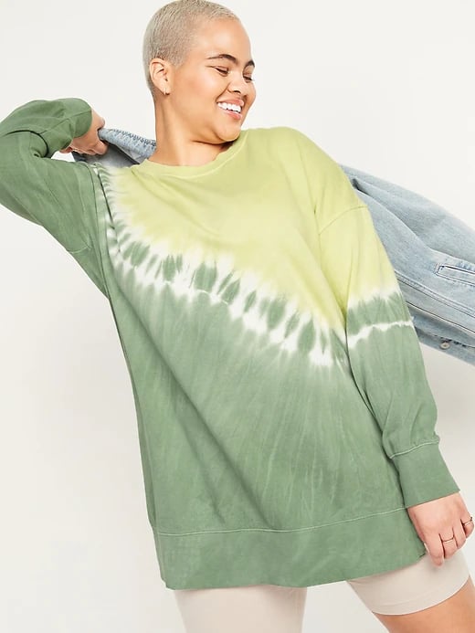 Old navy hotsell tunic sweatshirt