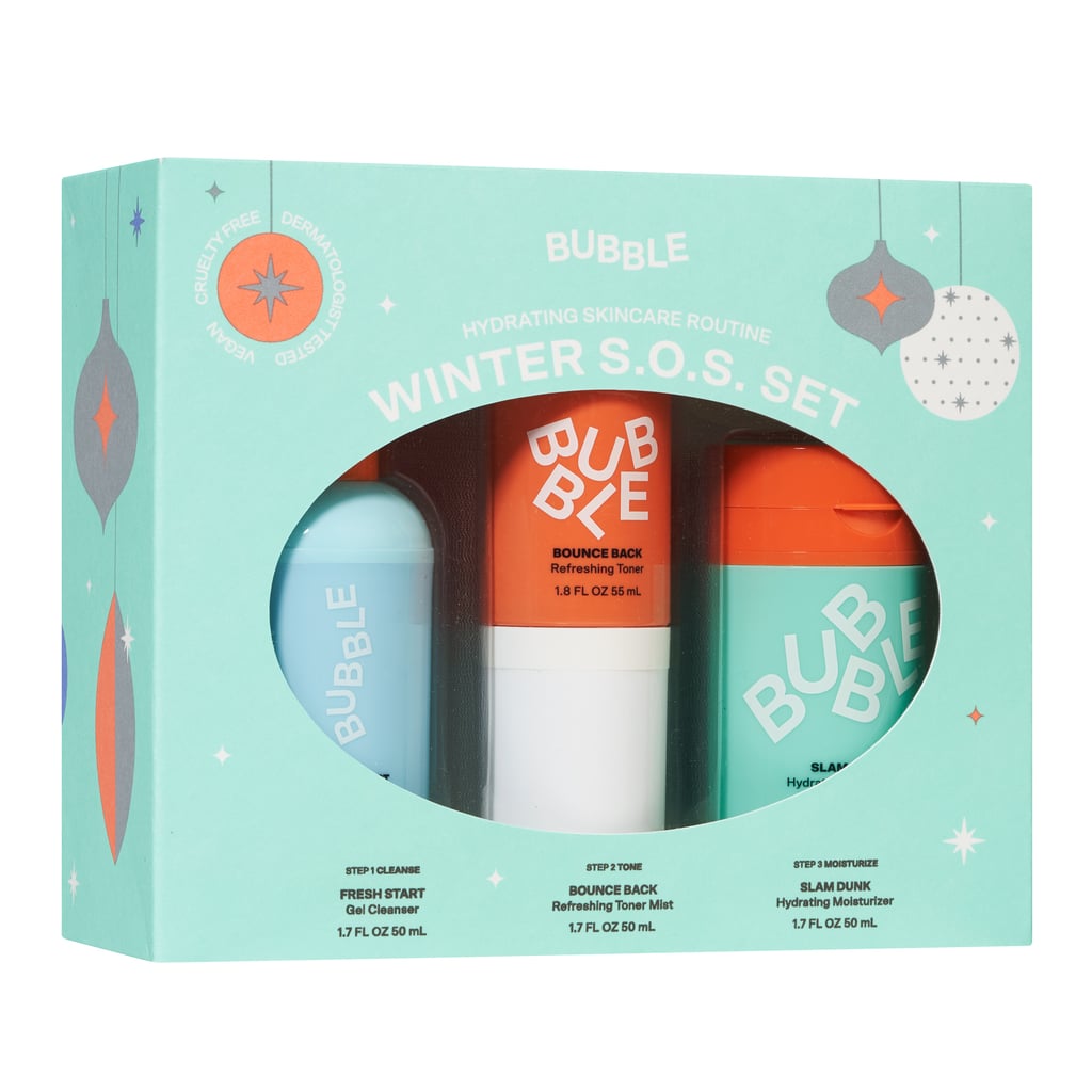 Bubble Skincare Winter S.O.S. Holiday Gift Set, For Dry to Normal Skin
