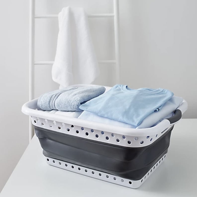 Squared Away Collapsible Laundry Basket