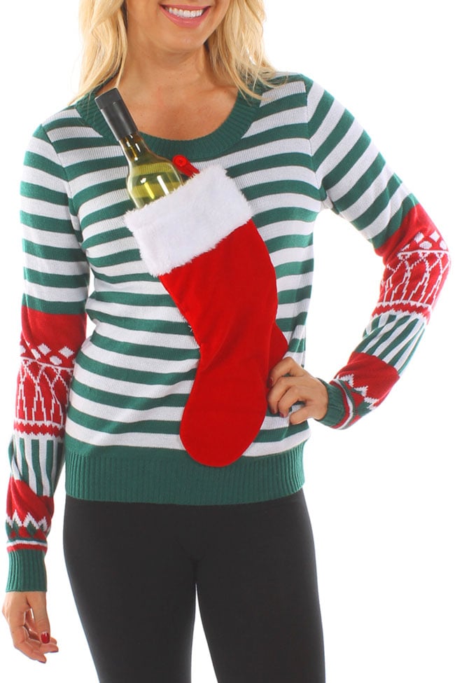 WinePocket Ugly Christmas Sweater POPSUGAR Family