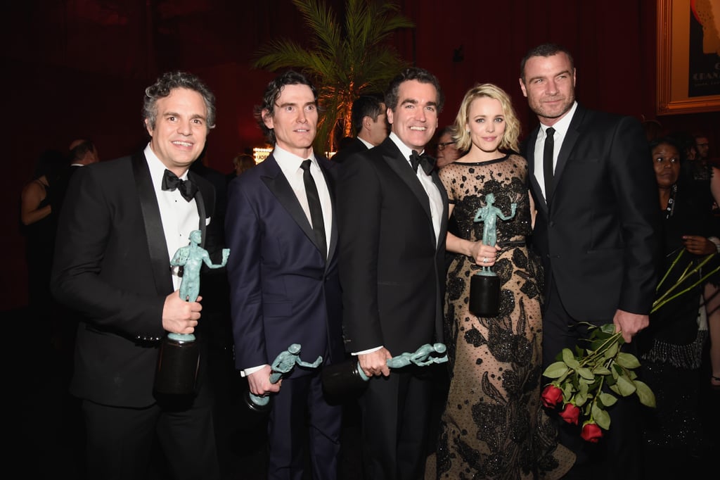 Pictured: Liev Schreiber, Rachel McAdams, Mark Ruffalo, Billy Crudup, and Brian d'Arcy James