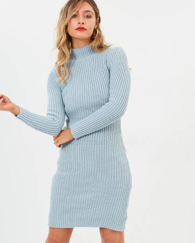 knit dresses for winter