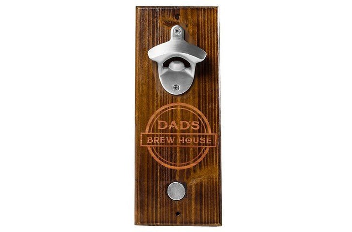 Father's Day Dad's Brew House Wall Mount Bottle Opener