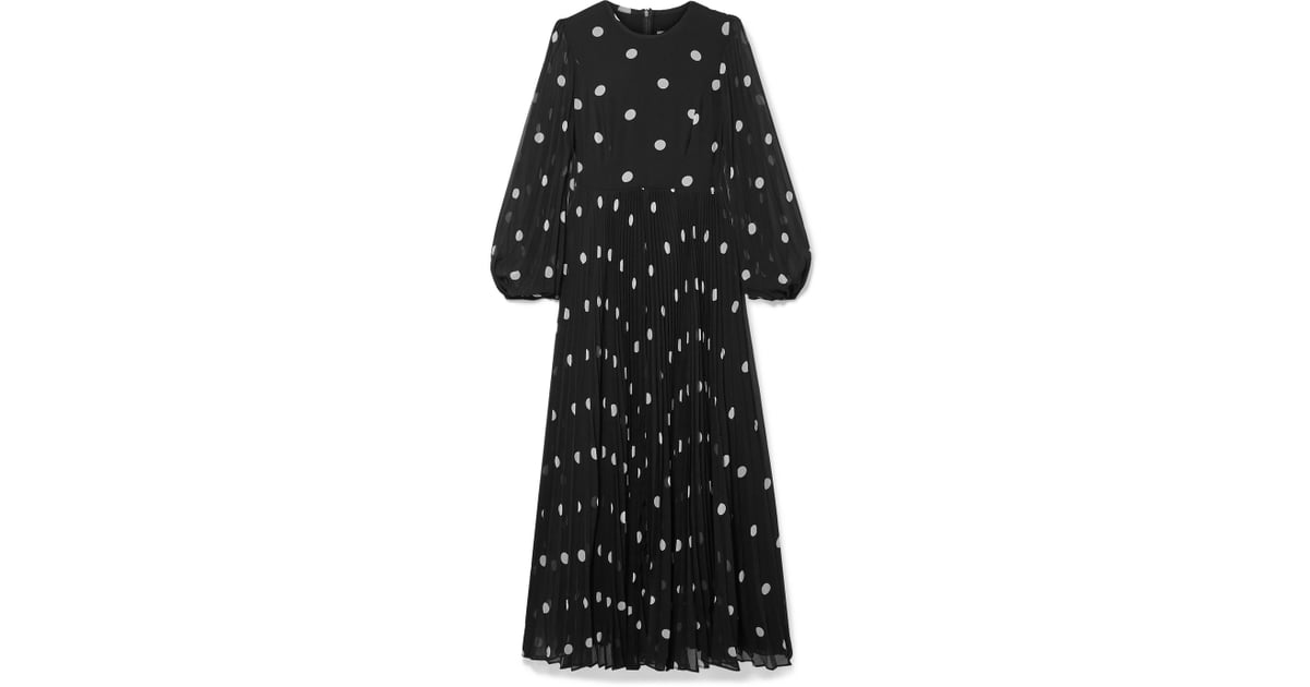 zimmermann black polka dot dress