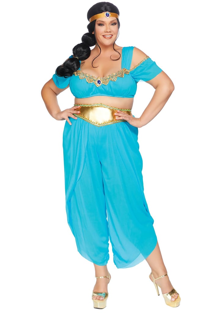 沙漠Jasmine-Inspired服装:性感的公主服装