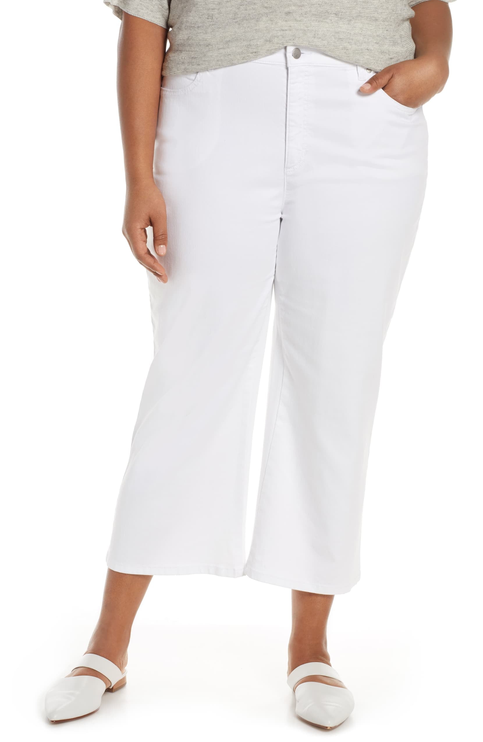 Eileen fisher slim ankle jeans sale