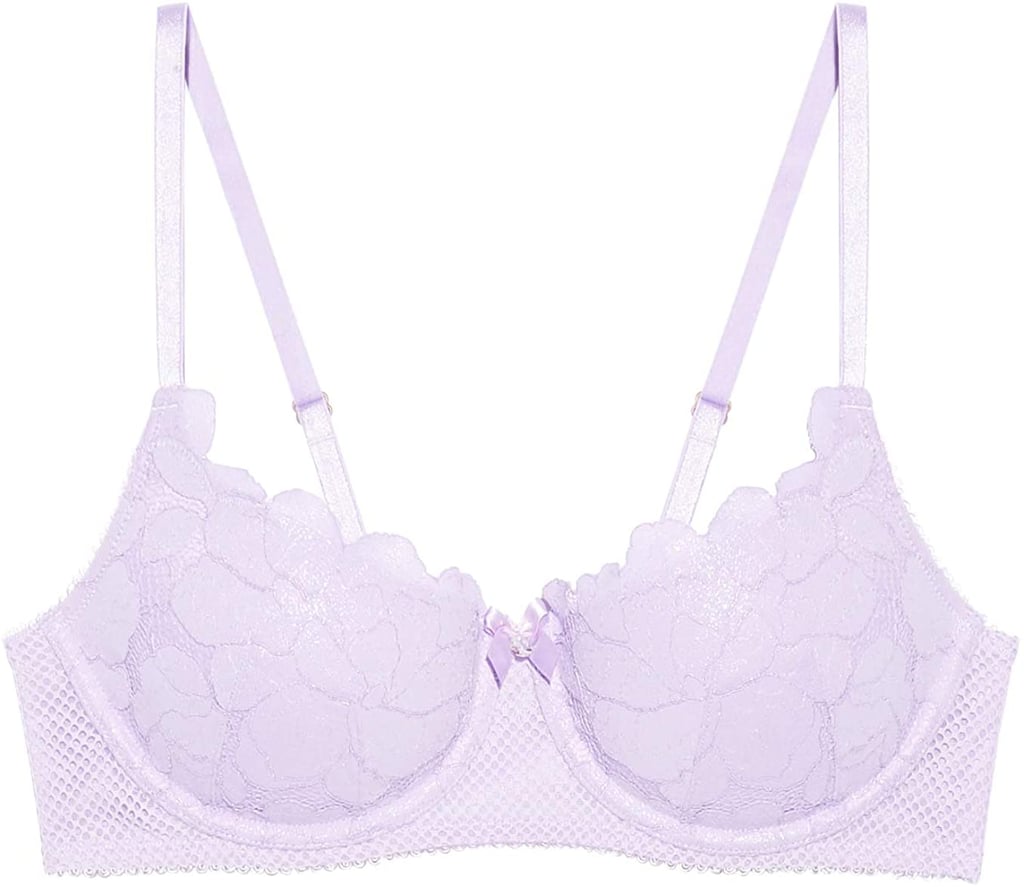 Savage x Fenty Floral Glow Lace Balconette Bra