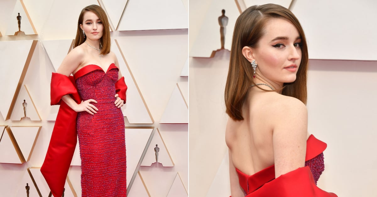 Kaitlyn Dever's Sustainable Gown, Aldo Heels: Oscars 2020 Red