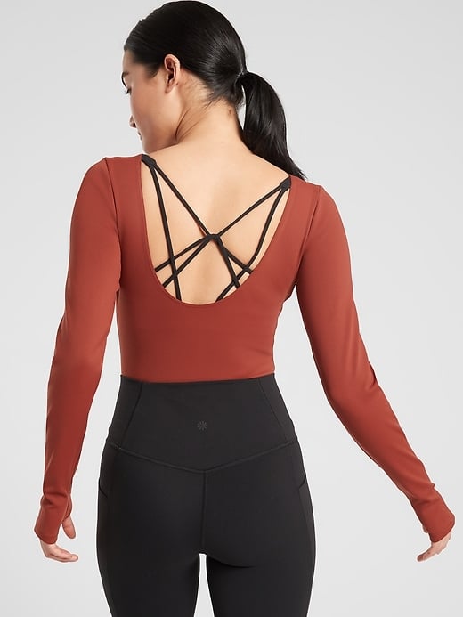 Athleta Align Open Back Bodysuit