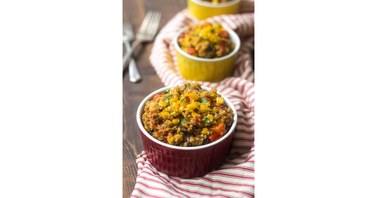 Crockpot Mexican Quinoa SlowCooker Quinoa Recipes POPSUGAR Food Photo 16