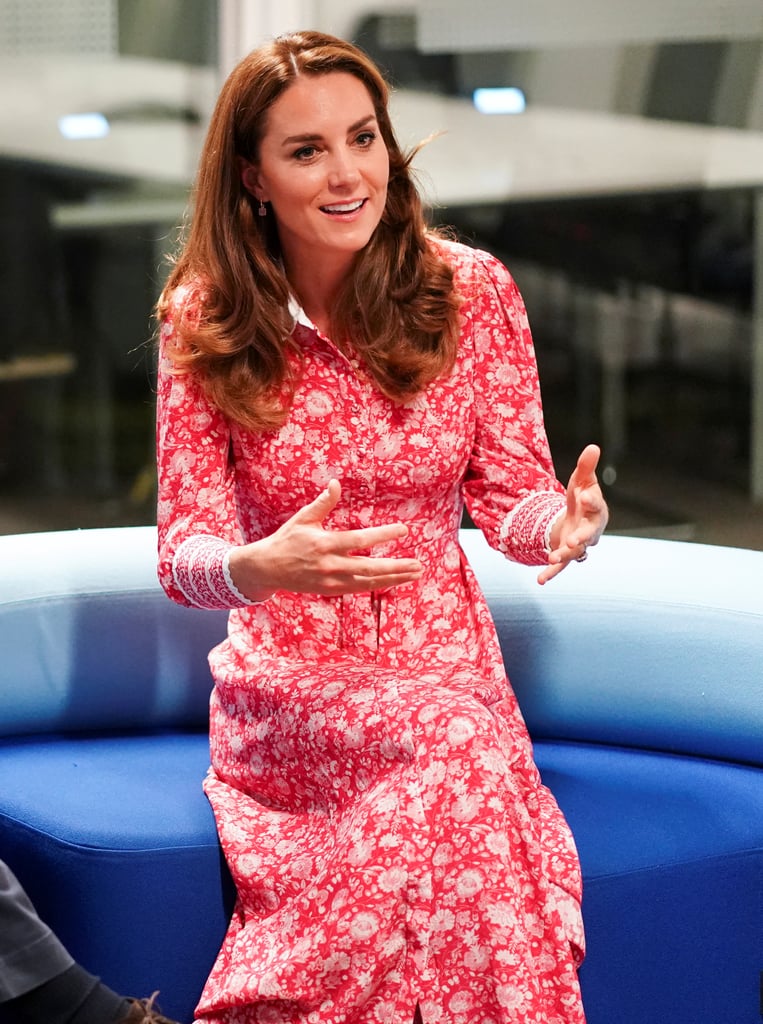 Kate Middleton's Red Dress at Muslim Centre and Beigel Bake | POPSUGAR ...