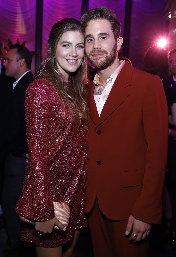 Laura Dreyfuss and Ben Platt at The Politician Premiere