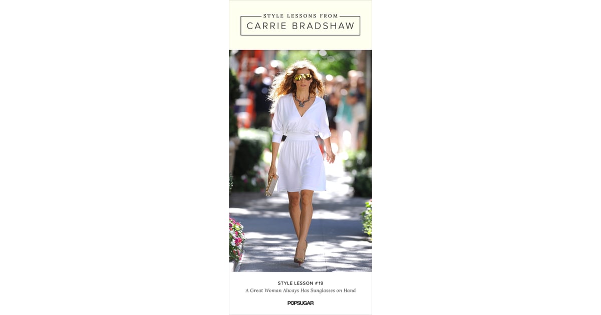 Carrie Bradshaw Sex And The City Style Lessons Popsugar Fashion Photo 45