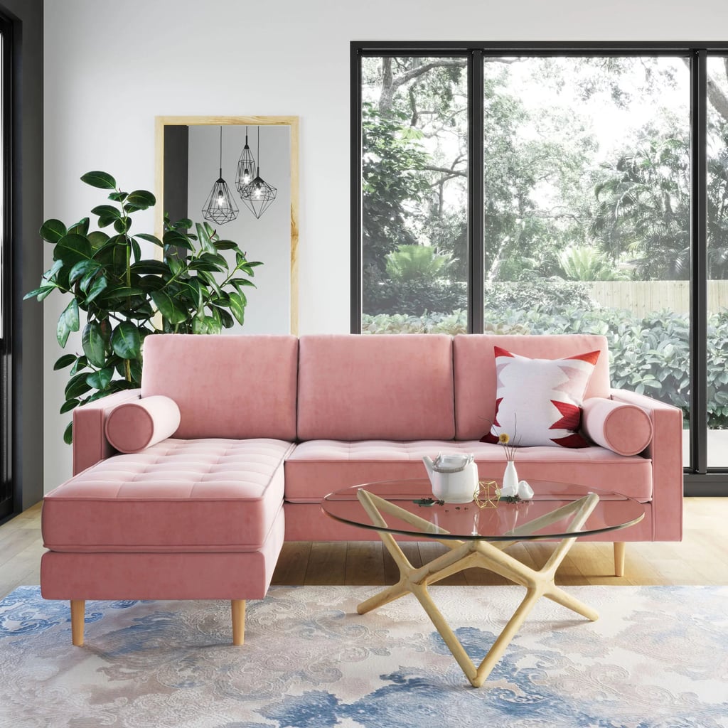 来自Wayfair的最佳中世纪现代沙发:AllModern Luo可逆沙发和躺椅