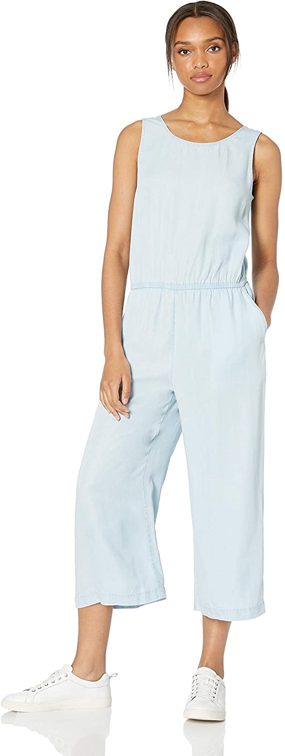 Daily Ritual Tencel Sleeveless V-Back Jumpsuit