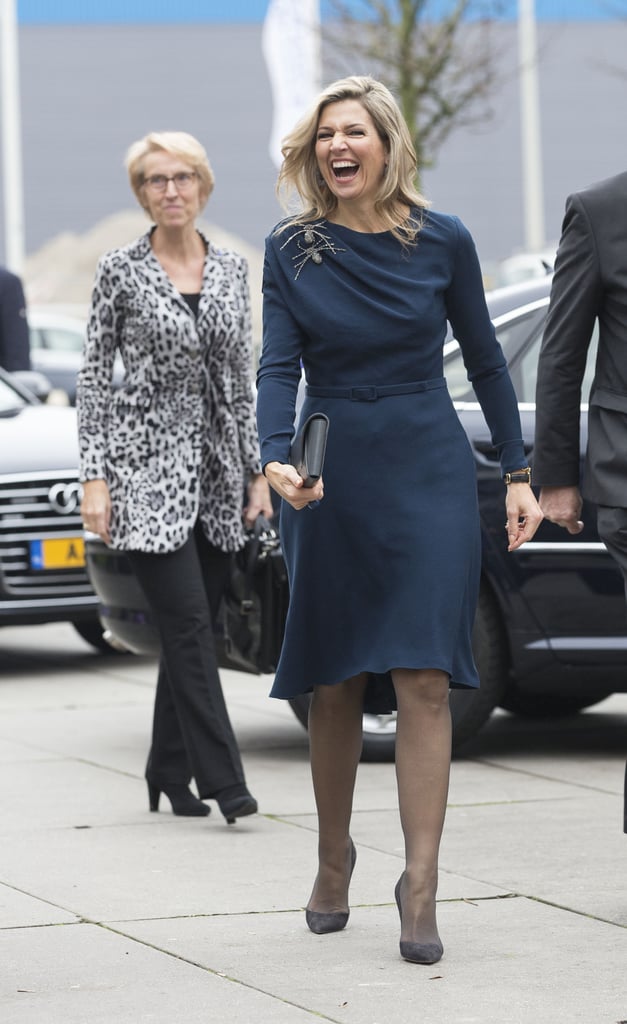 Queen Maxima of the Netherlands' Happy Faces